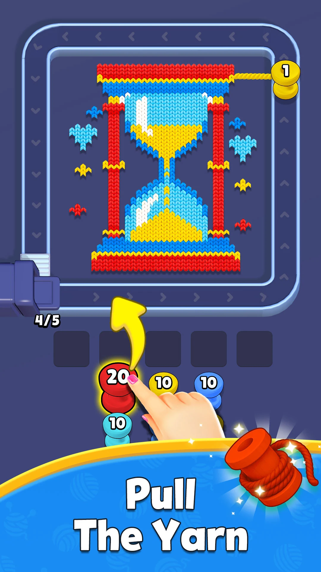 Thread Pop: Yarn Pixel Art screenshot