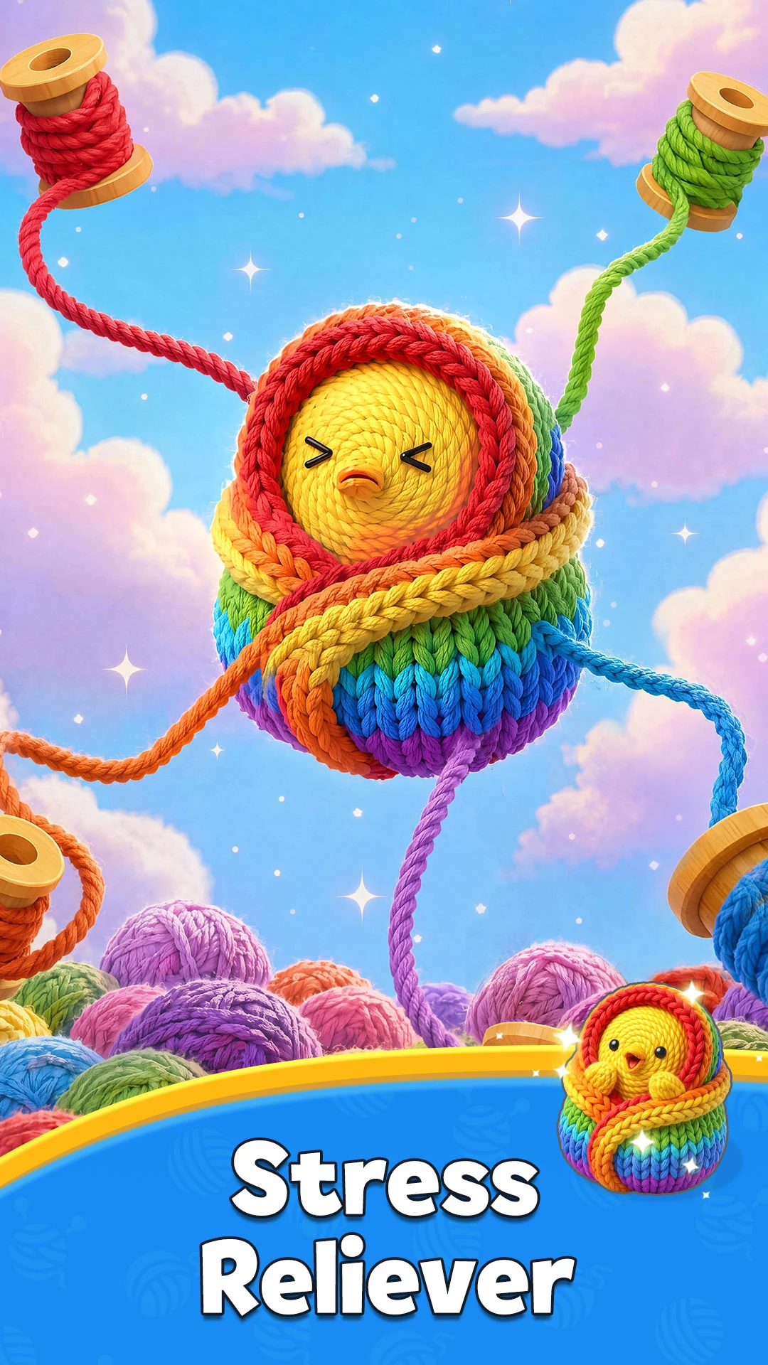 Thread Pop: Yarn Pixel Art screenshot