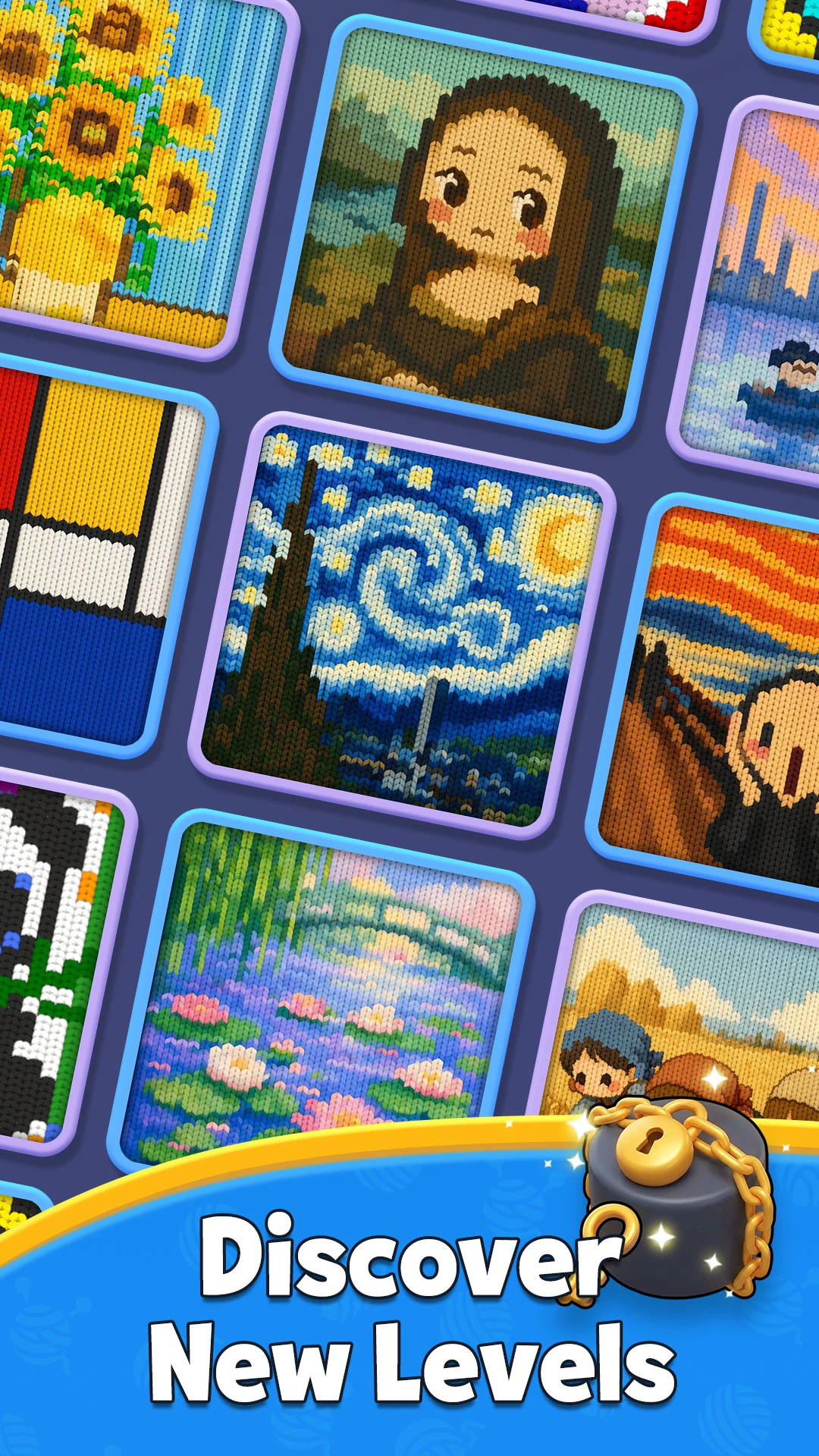 Thread Pop: Yarn Pixel Art screenshot
